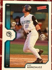 Alex Gonzalez #391 Baseball Cards 2002 Upper Deck Victory Prices