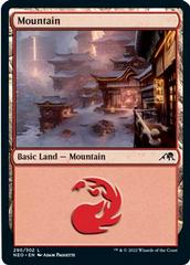 Mountain #300 Magic Kamigawa: Neon Dynasty Prices