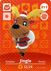 Jingle #217 [Animal Crossing Series 3] Amiibo Cards Prices