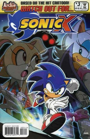 Sonic X #3 (2005) Cover Art