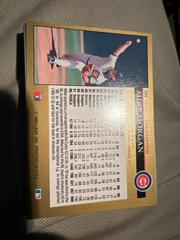 Back Of Card | Mike Morgan [Gold] Baseball Cards 1992 Leaf