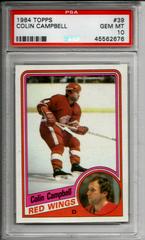 Colin Campbell #39 Hockey Cards 1984 Topps Prices