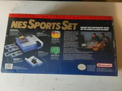 BACK OF BOX | Nintendo NES Sports Set Console NES