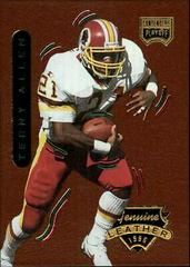 Terry Allen Football Cards 1996 Playoff Contenders Leather Prices