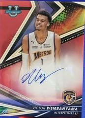 Victor Wembanyama [Red] #BOA-VW Basketball Cards 2022 Bowman University Best of Autographs Prices