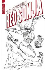 The Invincible Red Sonja [Linsner Sketch] #7 (2021) Comic Books Invincible Red Sonja Prices