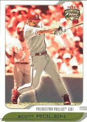 Scott Rolen #73 Baseball Cards 2002 Fleer Focus JE Prices