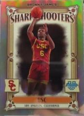 Bronny James #SS-1 Basketball Cards 2023 Bowman Chrome University Sharp Shooters Prices