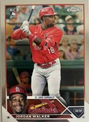 Jordan Walker #209 Baseball Cards 2023 Topps Chrome Prices