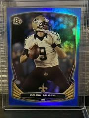 Drew Brees [Blue] #35 Football Cards 2014 Bowman Prices