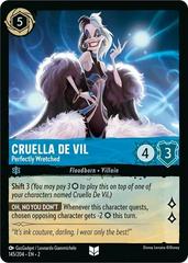 Cruella De Vil - Perfectly Wretched [Foil] #145 Lorcana Rise of the Floodborn Prices