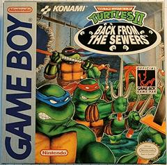 Box Front | Teenage Mutant Ninja Turtles II Back from the Sewers GameBoy