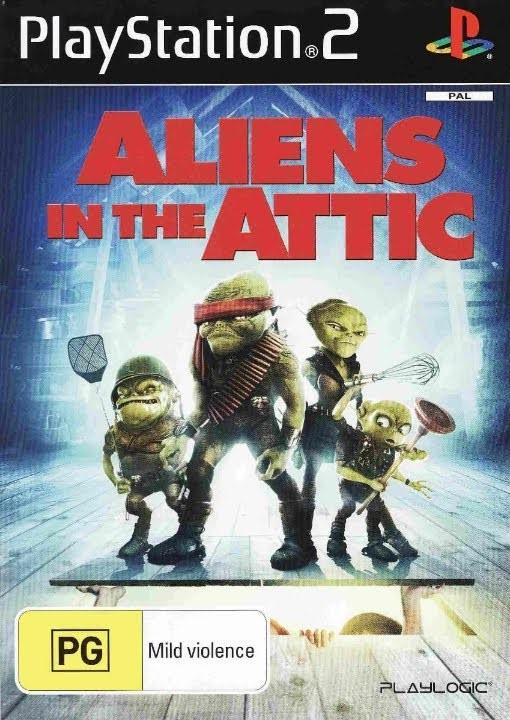 Aliens in the Attic PAL Playstation 2