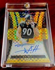 T.J. Watt [Die Cut Gold] Football Cards 2017 Panini Select Rookie Signatures Prizm Prices