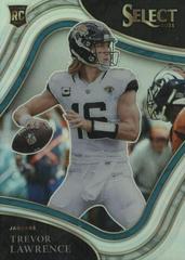Trevor Lawrence [Silver] #343 Football Cards 2021 Panini Select Prices