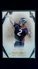 Zac Dysert #199 Football Cards 2013 Panini Prominence Prices