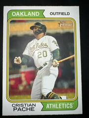 Cristian Pache #264 Baseball Cards 2023 Topps Heritage Prices