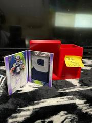Kenneth Walker III [Purple] #BPA-KWA Football Cards 2022 Panini Origins Rookie Booklet Patch Auto Prices
