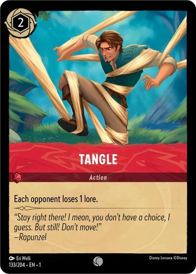 Tangle [Foil] #133 Lorcana First Chapter