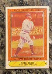 Babe Ruth Baseball Cards 1985 Woolworth Prices