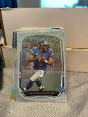 Matthew Stafford [Silver Ice] #2 Football Cards 2013 Bowman Prices