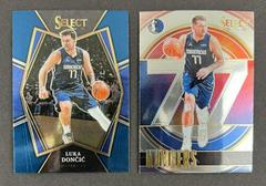 Luka Doncic [Blue Prizm] Basketball Cards 2021 Panini Select Numbers Prices