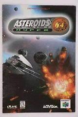 Asteroids Hyper 64 - Manual | Asteroids Hyper 64 Nintendo 64
