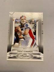 Trent Edwards #10 Football Cards 2009 Playoff Prestige Prices