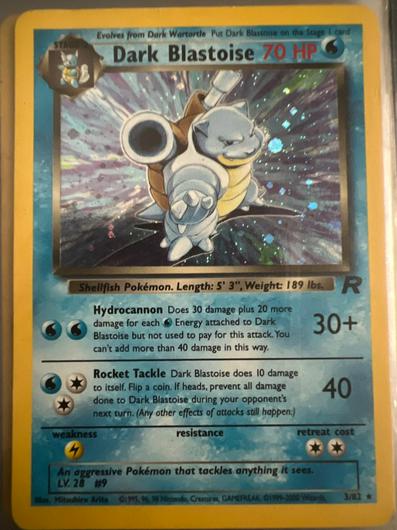 Dark Blastoise [1st Edition] #20 photo