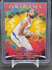 Paul George [Gold] #12 Basketball Cards 2021 Panini Origins Prices