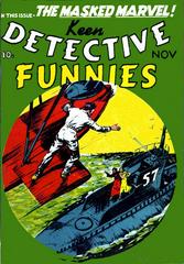 Keen Detective Funnies #11 (1939) Comic Books Keen Detective Funnies Prices