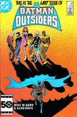 Batman and the Outsiders #32 (1986) Comic Books Batman and the Outsiders Prices