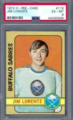 Jim Lorentz #116 Hockey Cards 1972 O-Pee-Chee Prices