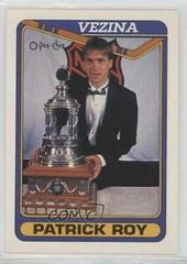 Patrick Roy #512 Hockey Cards 1990 O-Pee-Chee Prices