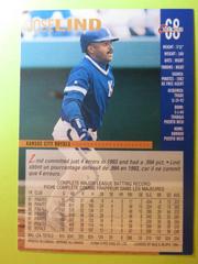 Reverse | Jose Lind Baseball Cards 1994 O Pee Chee