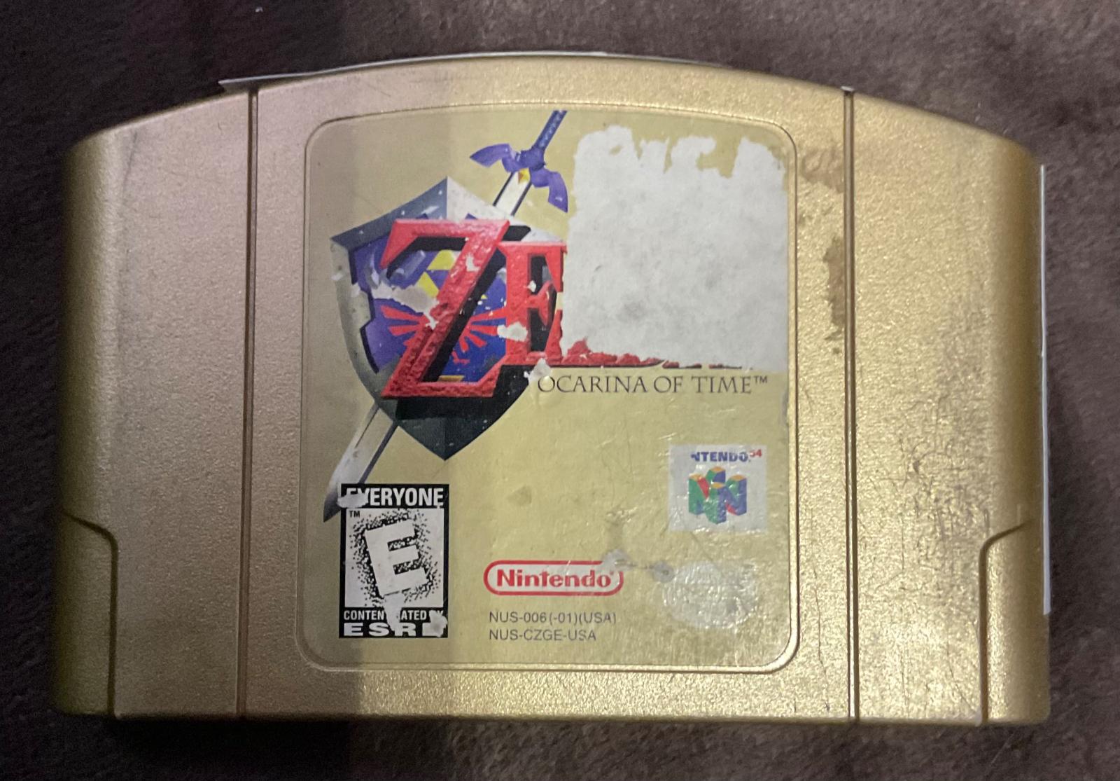 The Legend of Zelda: Ocarina of Time [Collector's Edition]
  came with my GameCube. Pretty rough,, eeep! Works great tho