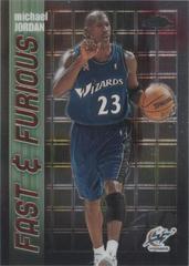 Michael Jordan #FF05 Basketball Cards 2001 Topps Chrome Fast & Furious Prices