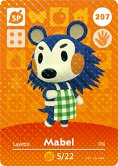 Mabel #207 [Animal Crossing Series 3] Amiibo Cards Prices