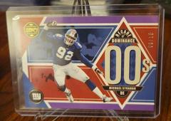 Michael Strahan [Violet] #DD-12 Football Cards 2022 Panini Legacy Decade of Dominance Prices