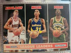 Abdul-Rauf/Miller/Pierce [League Leaders] #255 Basketball Cards 1994 Hoops Prices