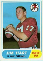 Jim Hart Football Cards 1968 Topps Prices