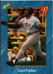 Cecil Fielder #T41 Baseball Cards 1991 Classic Prices