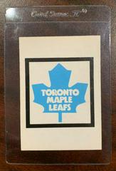 Maple Leafs Logo Hockey Cards 1977 O-Pee-Chee Prices