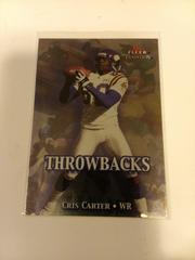 Chris Carter #20 Football Cards 2000 Fleer Throwbacks Prices
