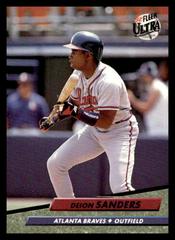 Deion Sanders #464 Baseball Cards 1992 Ultra Prices