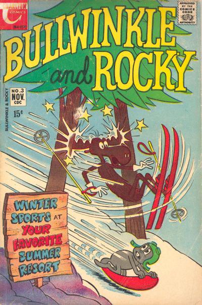 Bullwinkle and Rocky #3 (1970) Comic Books Bullwinkle and Rocky