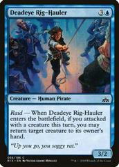 Deadeye Rig-Hauler [Foil] Magic Rivals of Ixalan Prices