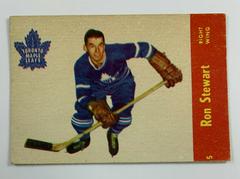 Ron Stewart #5 Hockey Cards 1955 Parkhurst Prices