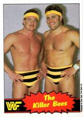The Killer Bees #46 Wrestling Cards 1985 O Pee Chee WWF Series 2 Prices