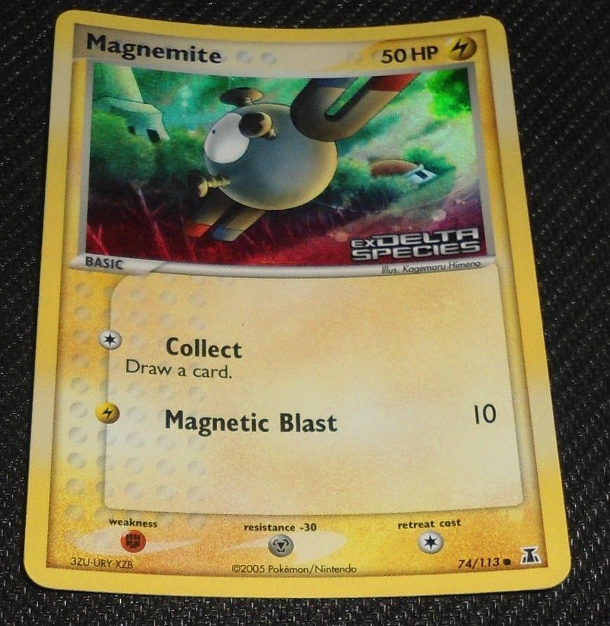 Holon's Magnemite EX Delta Species Reverse deals Holo #70/113 PSA 9 Mint